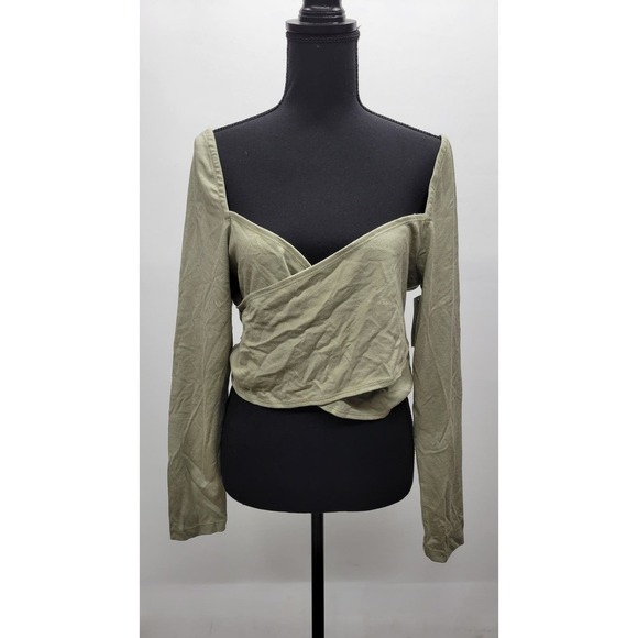 4th and Reckless Women Green Long Sleeve - Picture 5 of 6